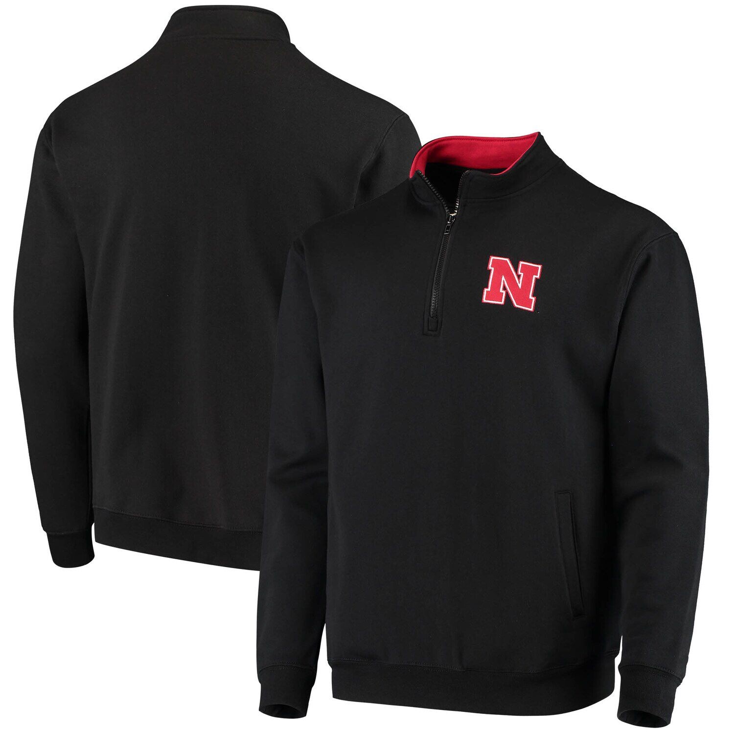 

Мужская черная куртка с молнией четверти с логотипом Nebraska Huskers Tortugas Colosseum, Черный, Мужская черная куртка с молнией четверти с логотипом Nebraska Huskers Tortugas Colosseum