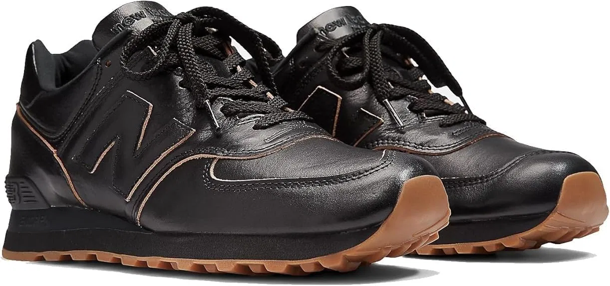 Кроссовки New Balance UK 576 - biscuit edge leather black