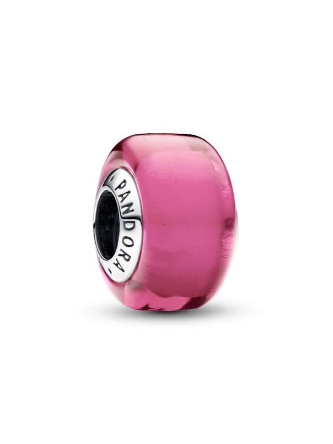 

Шарм Pandora Pink Mini Murano Glass Charm, стерлинговое серебро