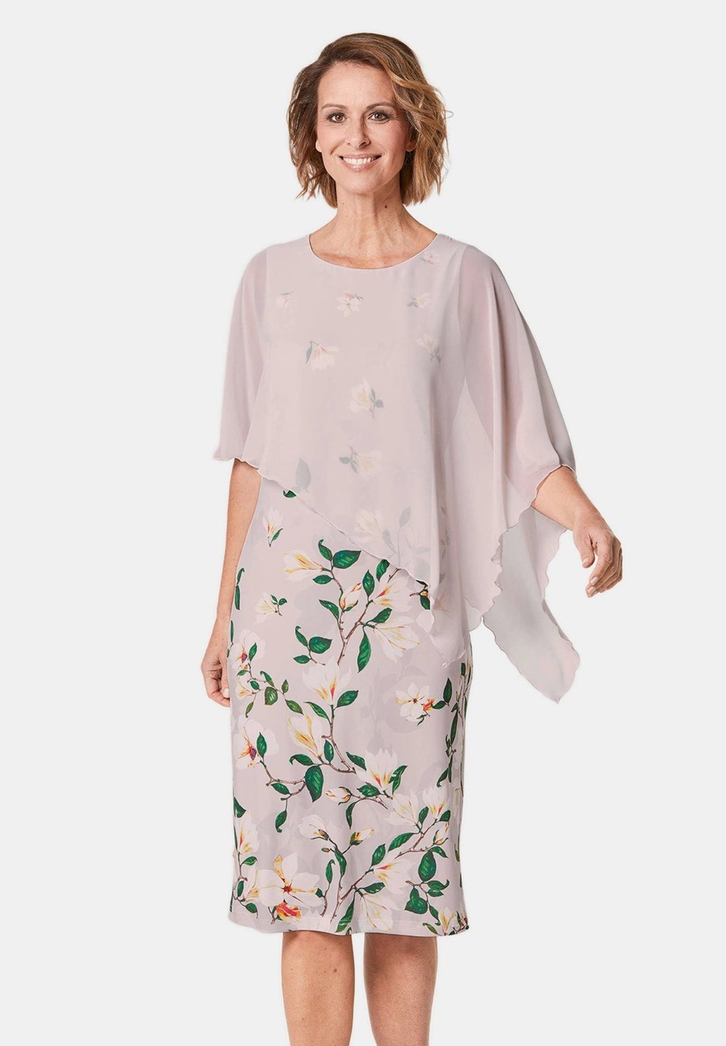 

Повседневное платье MIT FLORALEM - Shift dress GOLDNER, светло-розовый