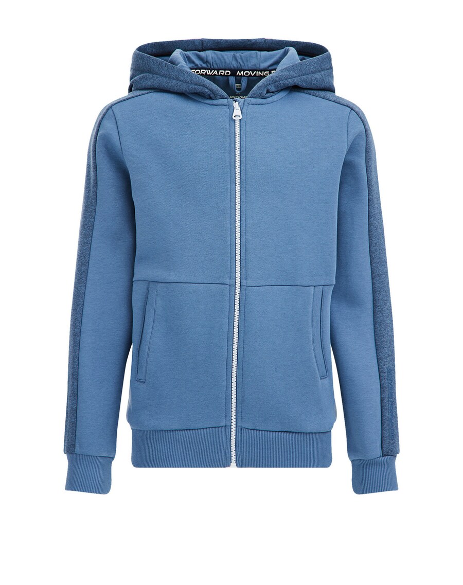 

Худи WE Fashion Zip-Up Hoodie, светло-синий