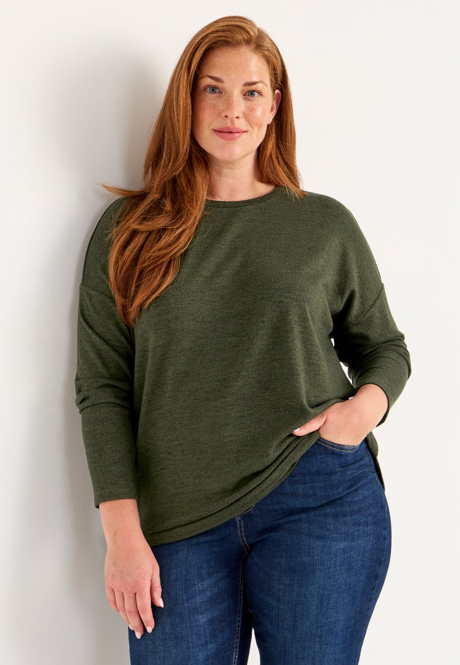 

Топ Cellbes of Sweden LONG-SLEEVED , Green Melange/Green