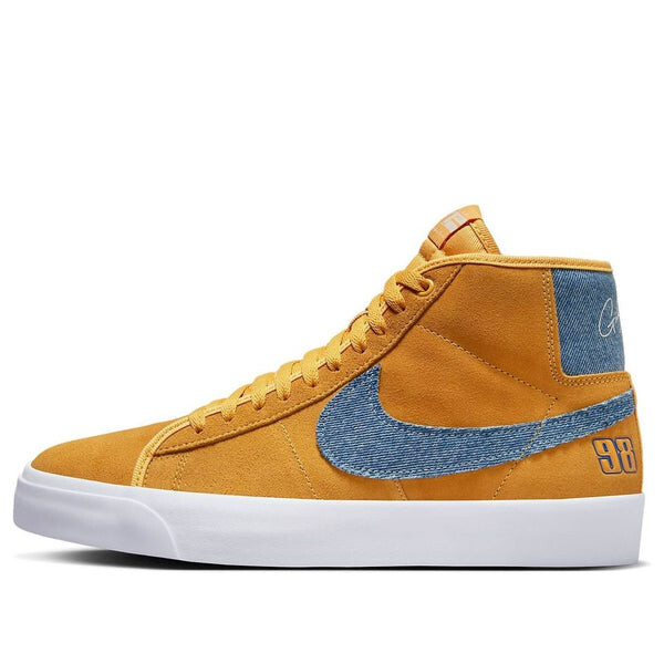 

Кроссовки x grant taylor sb blazer mid pro gt 'university gold' Nike, золотой