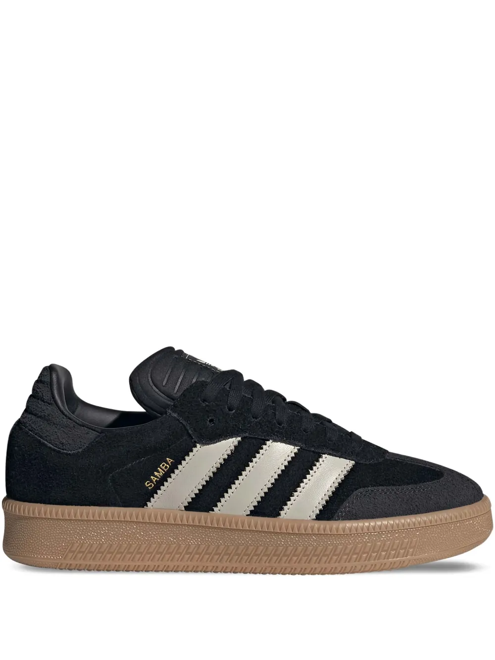 Кроссовки Samba с полосками Adidas, черный