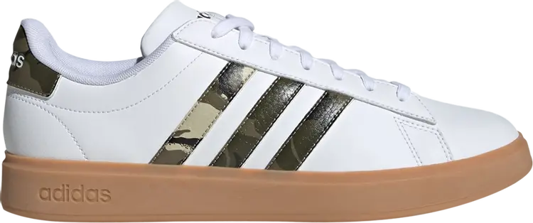 

Кроссовки Grand Court 2.0 'White Camo Gum', белый, Серый;белый, Кроссовки Grand Court 2.0 'White Camo Gum', белый