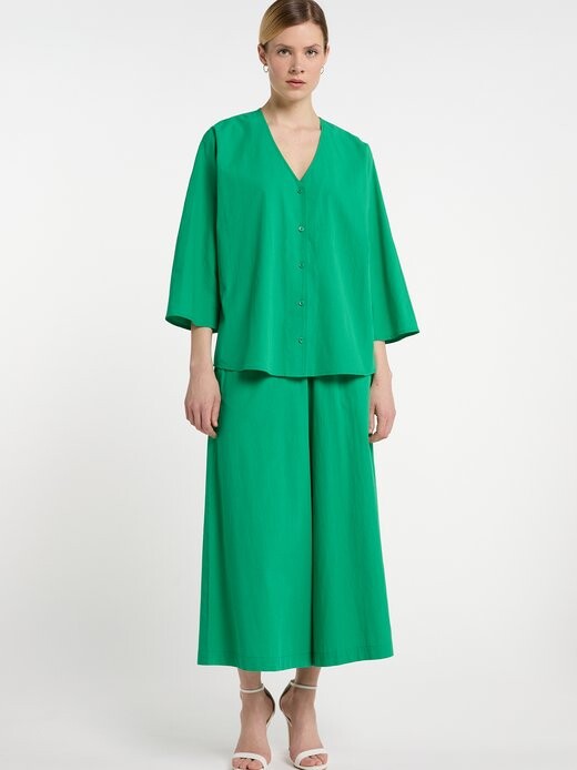 

Блузка-Рубашка Dreimaster, зеленый