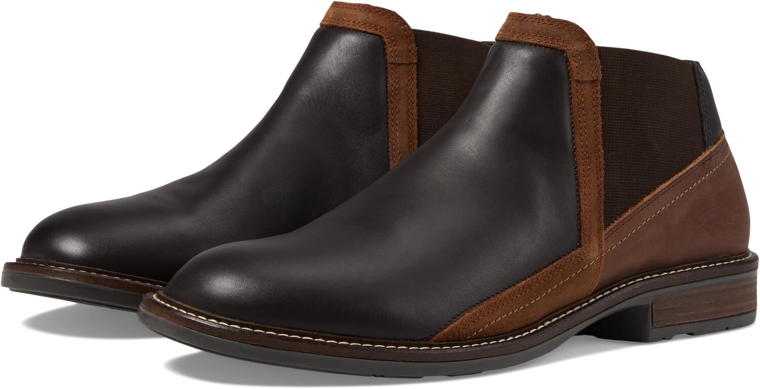 

Ботинки Челси Business Naot, цвет French Roast Leather/Saddle Brown Leather/Seal Brown Suede