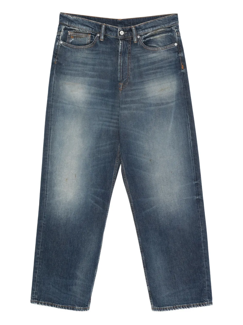 

Джинсы с эффектом потертости Nine In The Morning, синий