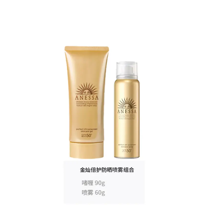 Солнцезащитные средства Shiseido Anessa Perfect UV Sunscreen: гель и спрей, 90 г + 60 г — фото 2
