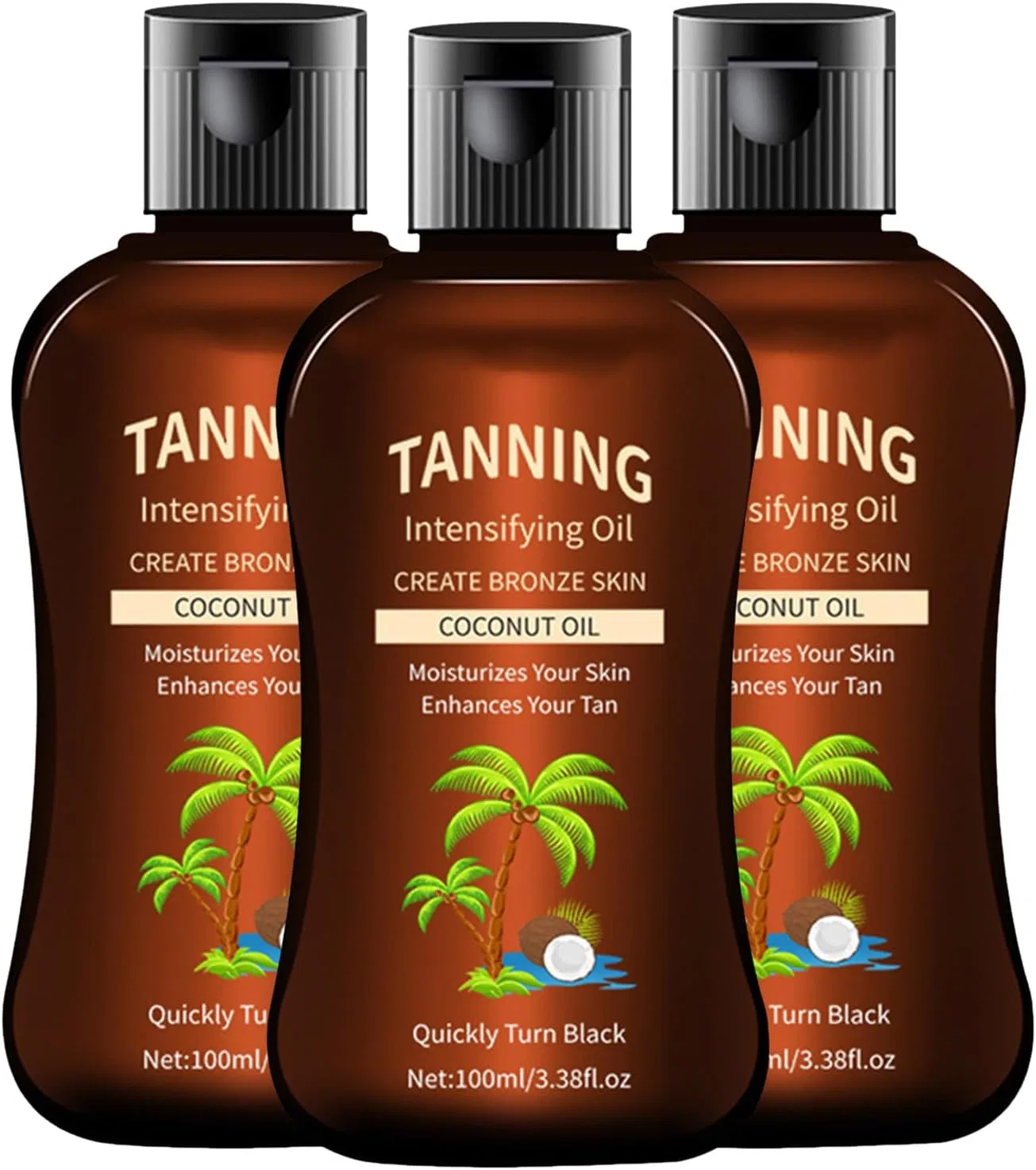 Масло для загара Body Tanning Oil Moisturizing Generic, 100 мл