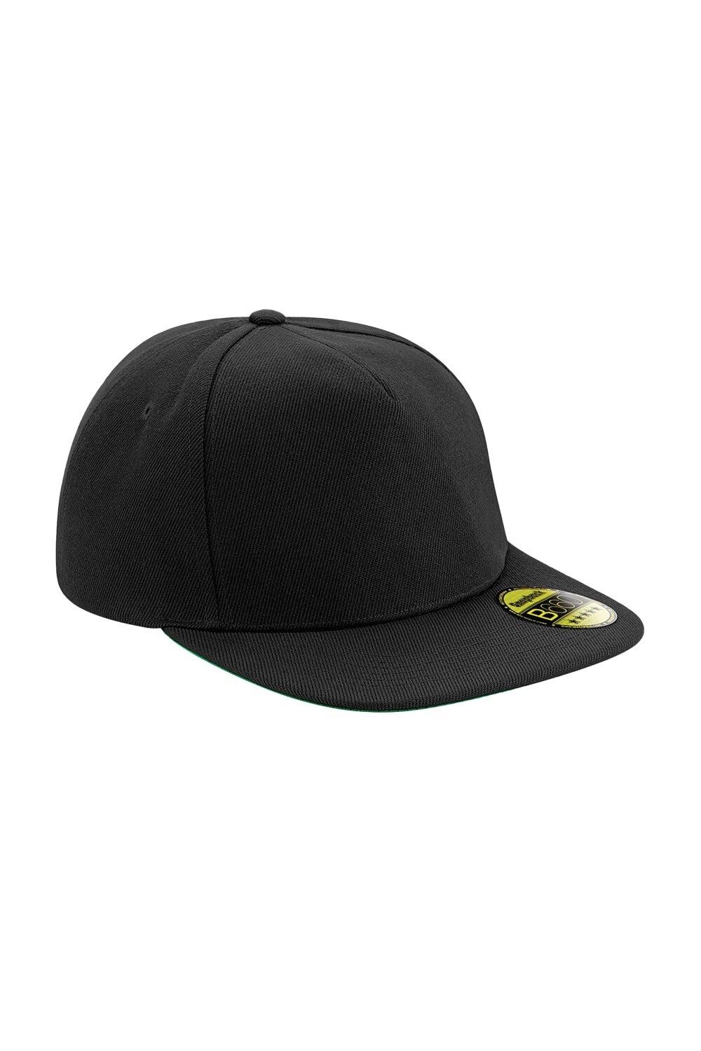 

Оригинальная кепка Snapback с плоским козырьком Beechfield, черный