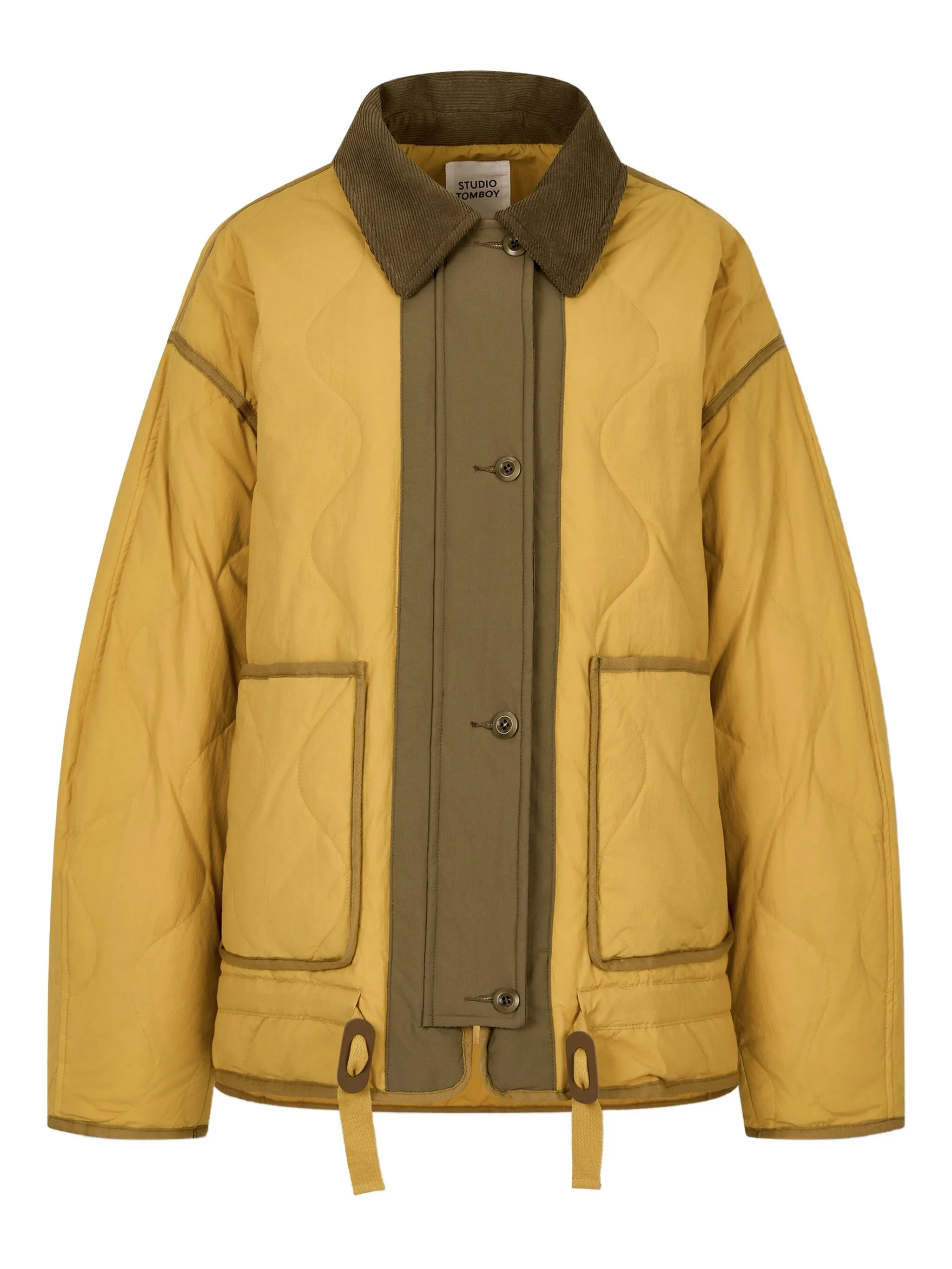 

Стеганая куртка Tomboy, желтый