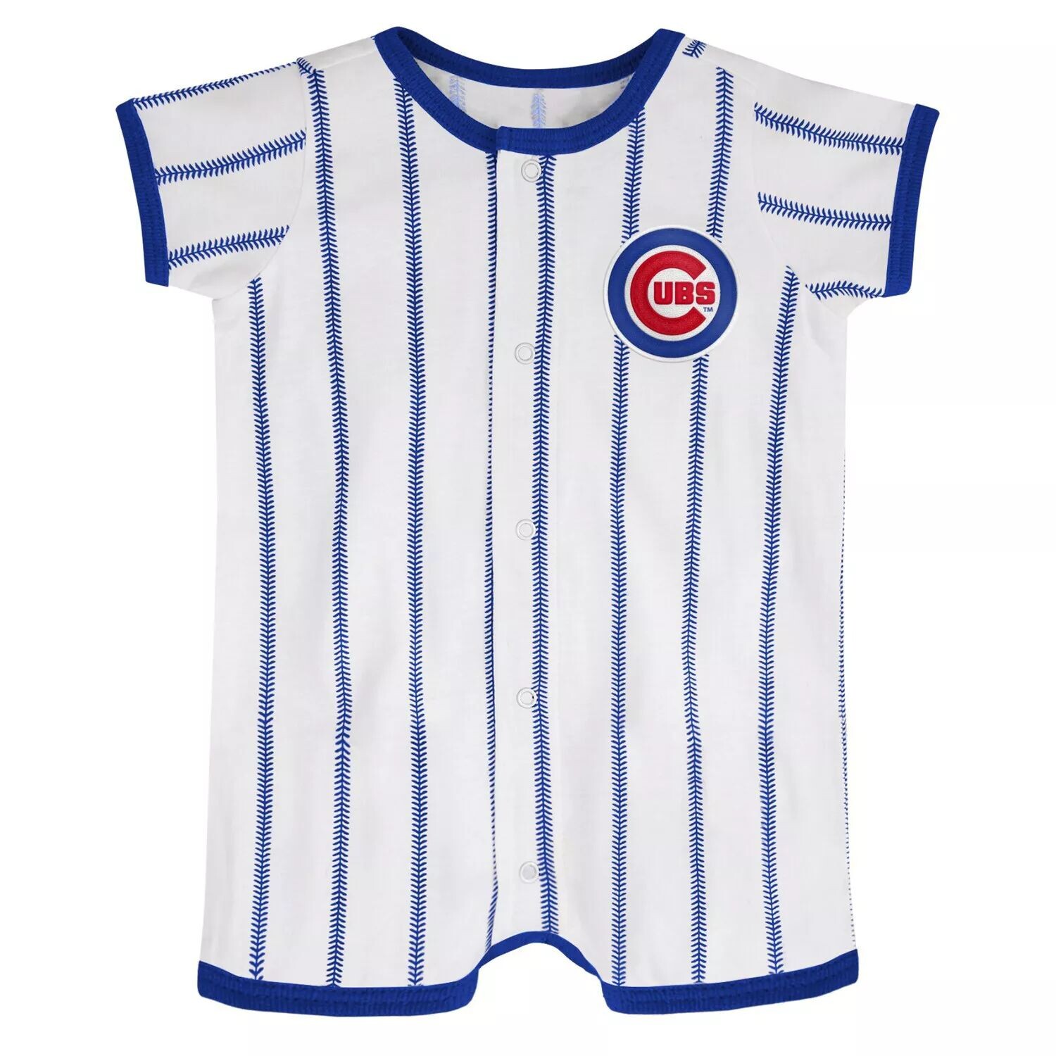 

Белый/Королевский джемпер с короткими рукавами Newborn Chicago Cubs Power Hitter Outerstuff