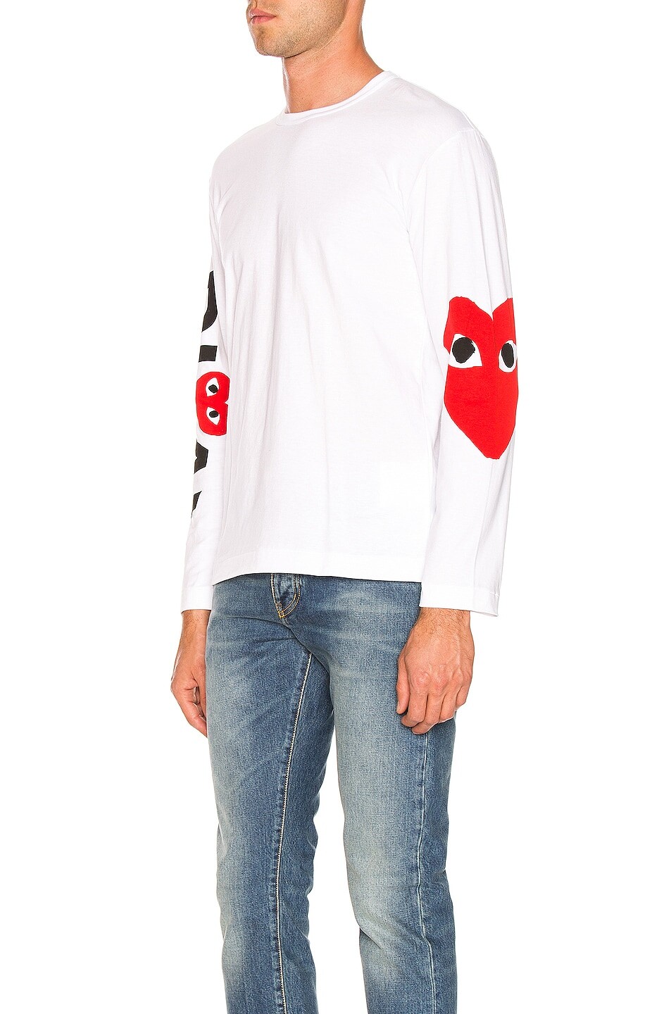 

Футболка Comme des Garçons Logo, белый
