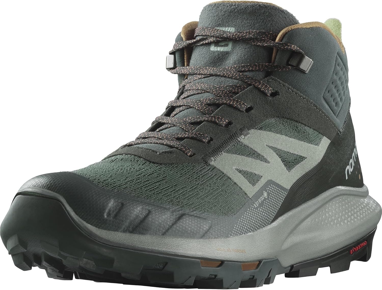 

Кроссовки для походов Salomon Men's OUTPULSE Mid Gore-Tex, Urban Chic/Shadow/Rawhide
