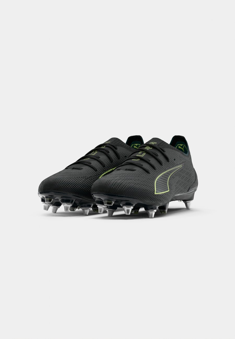 Кроссовки Puma ULTRA 6 ULTIMATE MXSG, Black/Fizzy Light/Green Terrain/Black — фото 4