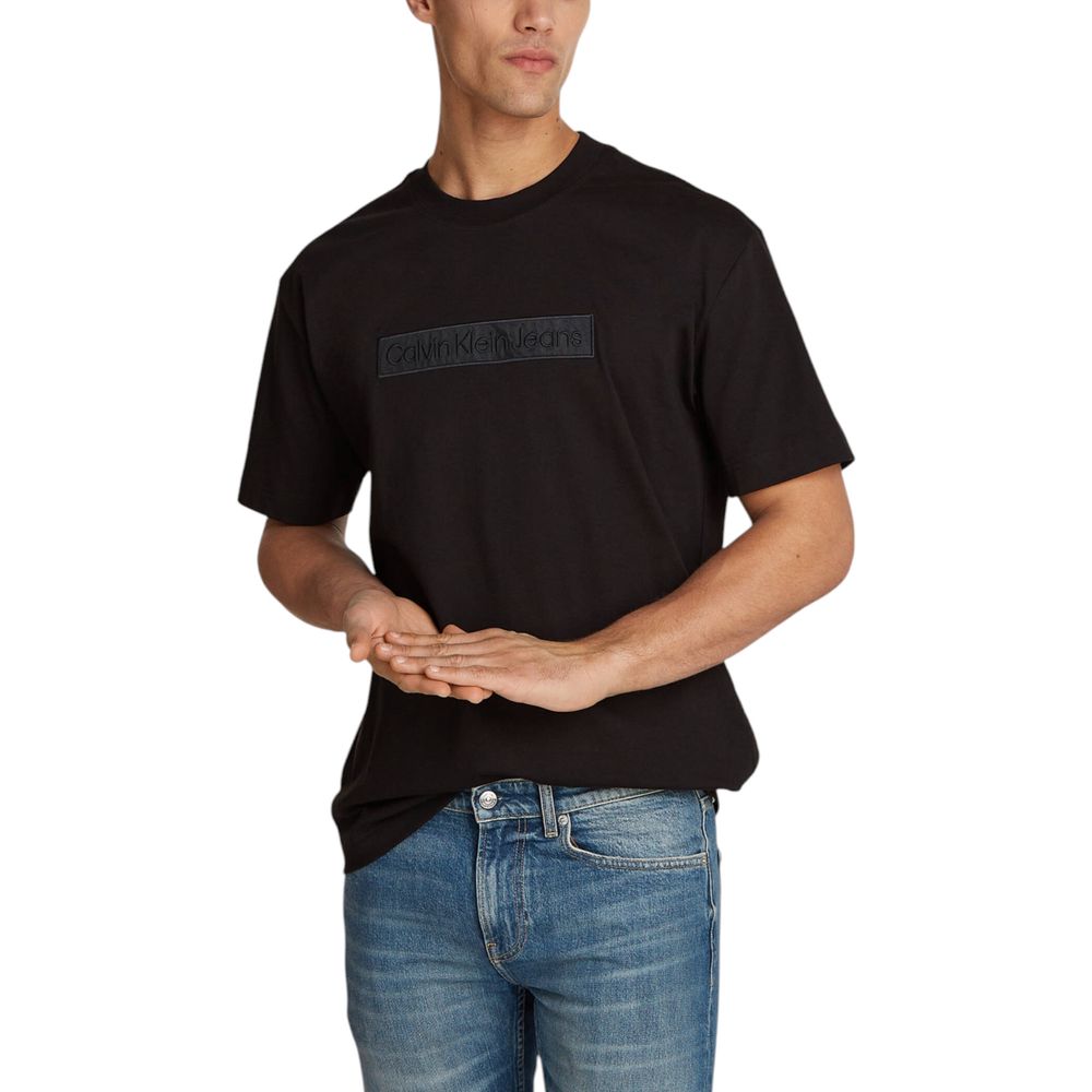 

Черная футболка из переработанного хлопка Calvin Klein Jeans
