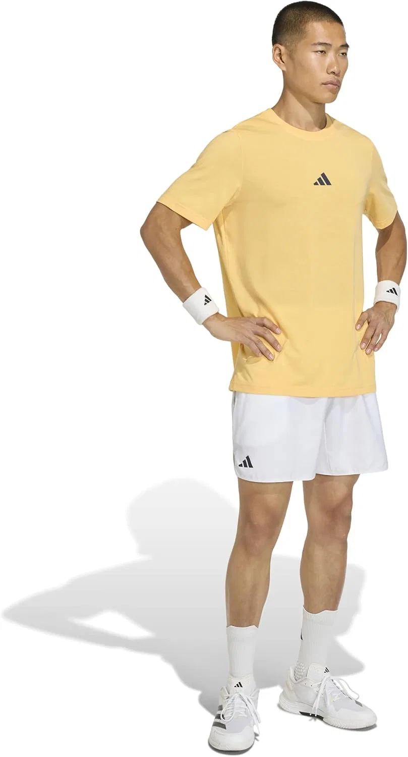 Футболка для пиклбола adidas, полуоранжевый — фото 2