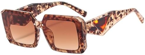 

Модные женские солнцезащитные очки без оправы, мужские и женские солнцезащитные очки в винтажном стиле, защита от УФ-излучения UV400, цветочный узор, один размер MTZJH, One Color