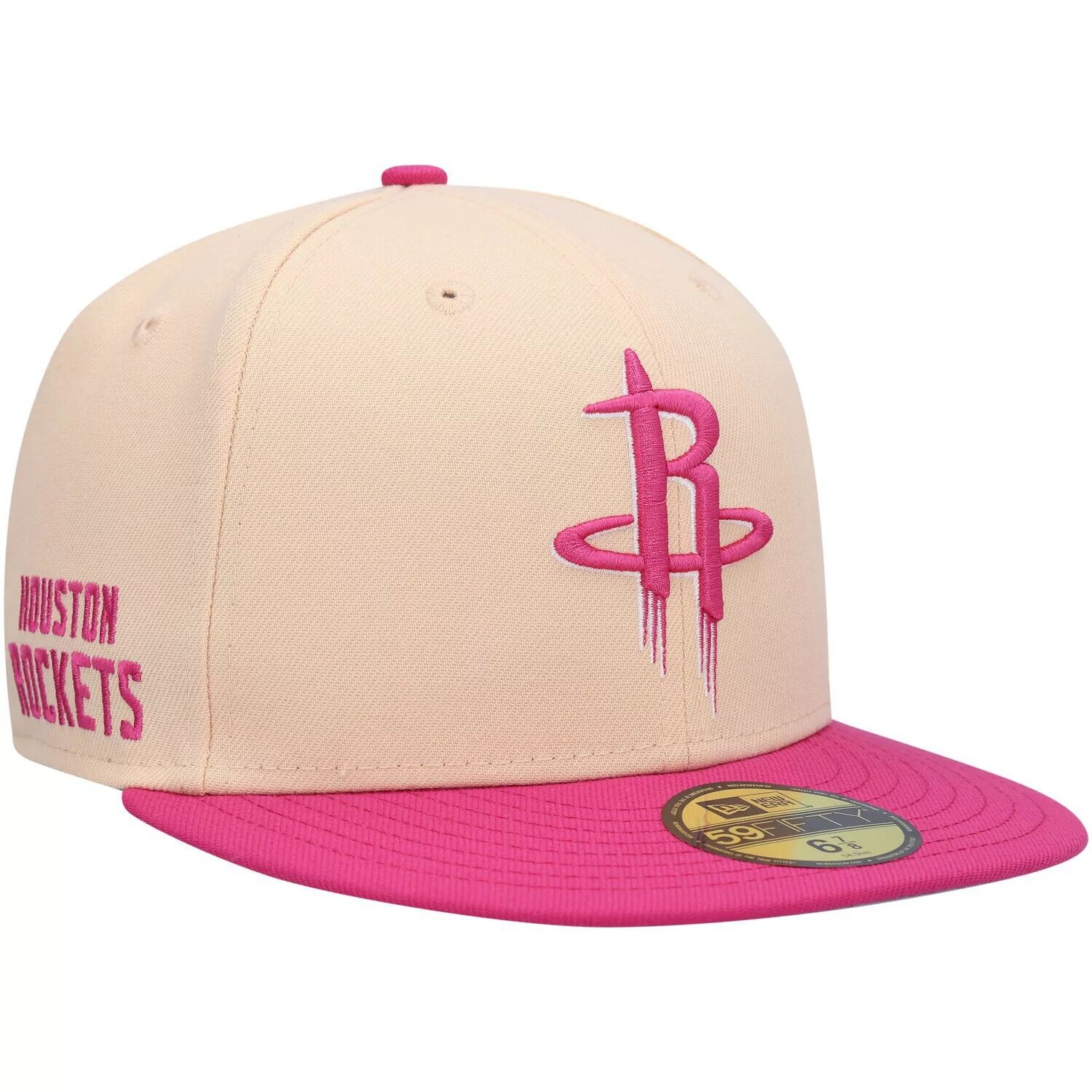 

Мужская облегающая шляпа New Era оранжево-розовая Houston Rockets Passion Mango 59FIFTY