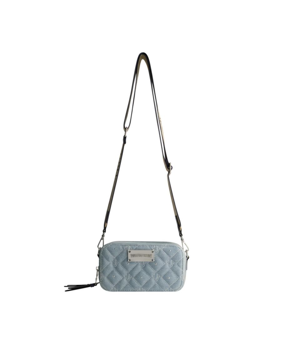 

Сумка для фотоаппарата из джинсовой ткани с заклепками True Religion, Denim