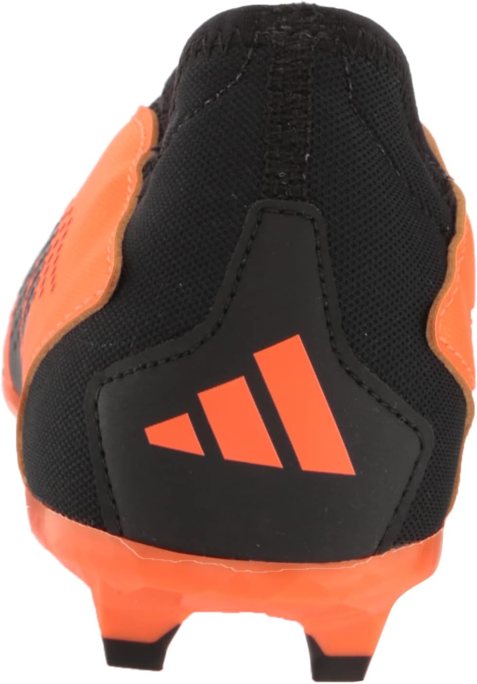 Детские кроссовки adidas Predator Accuracy.3 для твердого грунта без шнурков, черный/оранжевый — фото 3
