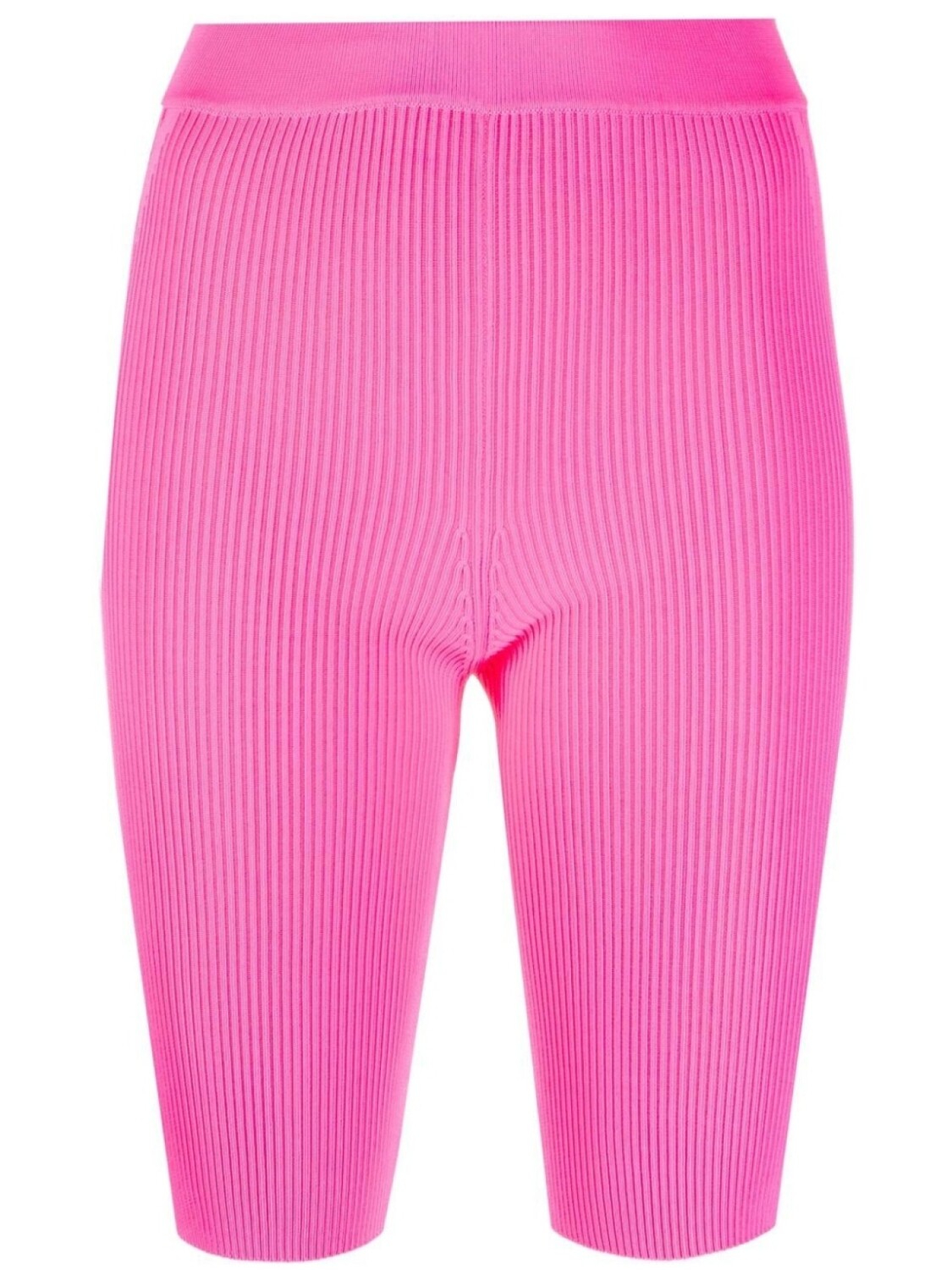 

Jacquemus облегающие шорты в рубчик, розовый