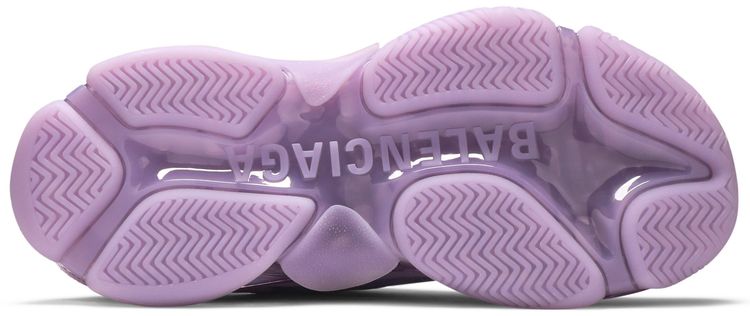 Кроссовки Balenciaga Wmns Triple S Sneaker 'Clear Sole - Light Lilac', фиолетовый — фото 4
