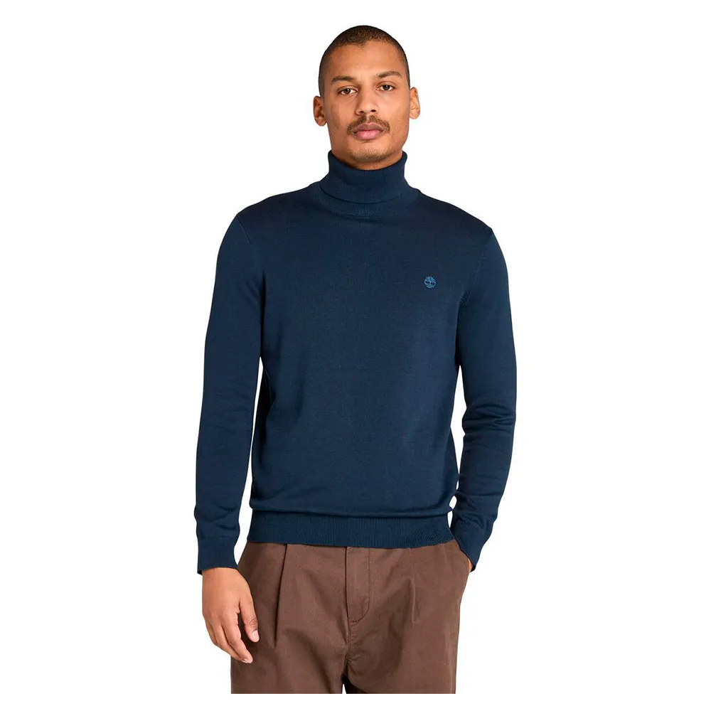 

Свитер Timberland Williams River Turtle Neck Cotton, синий