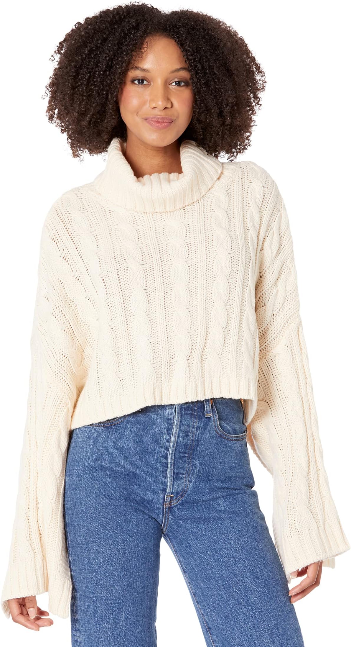 

Свитер Steve Madden Sloane Sweater, цвет Pristine Ivory
