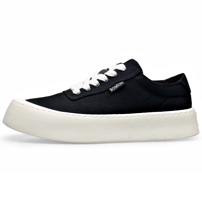

Кеды Low Top Canvas Shoes Men's Romon, черный