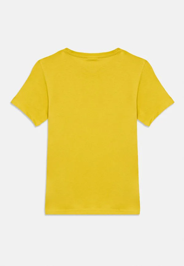 Базовая футболка с круглым вырезом и принтом Champion, Dark Yellow — фото 2