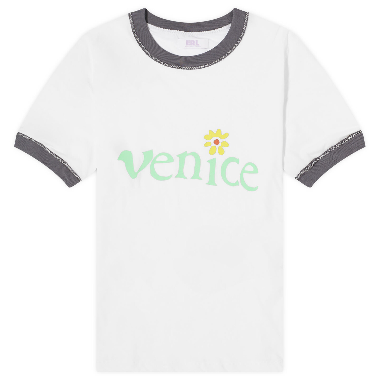 

Футболка Erl Venice T-Shirt, белый