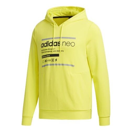 

Толстовка neo series casual sports pullover yellow Adidas, желтый