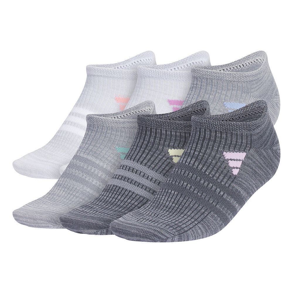 

Женские носки adidas Superlite 3.0, 6 пар носков-невидимок Adidas, цвет Onix Grey
