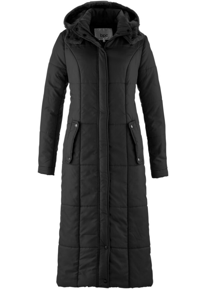 

Легкое стеганое пальто Bpc Bonprix Collection, черный