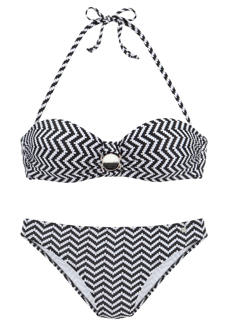 

Бикини-бандо JETTE Bandeau Bikini, черный