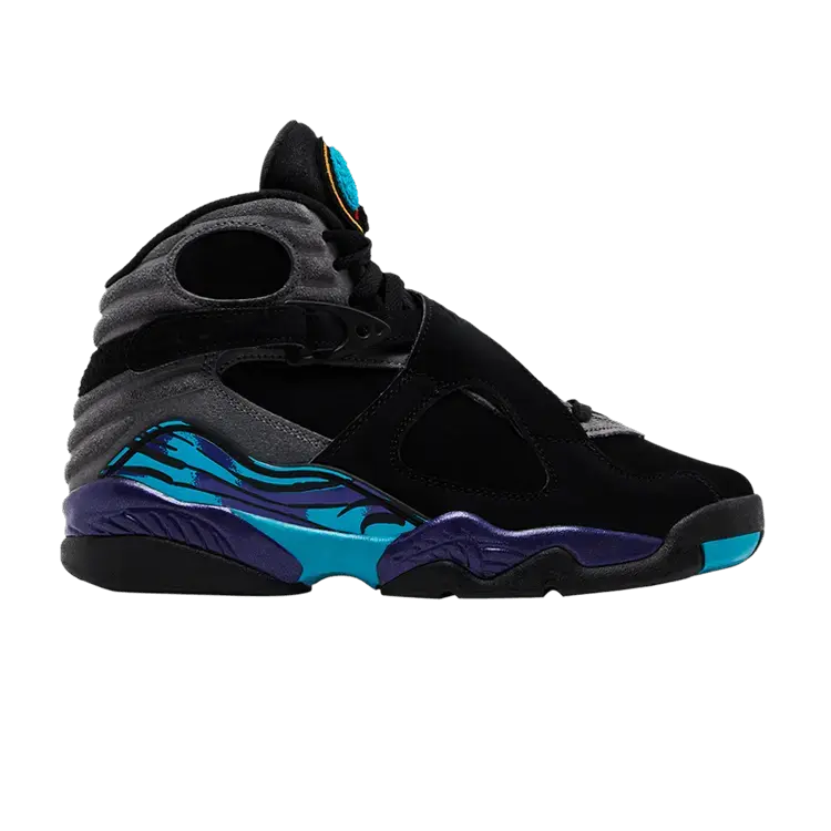 

Кроссовки Air Jordan Air Jordan 8 Retro GS 'Aqua' 2025, черный