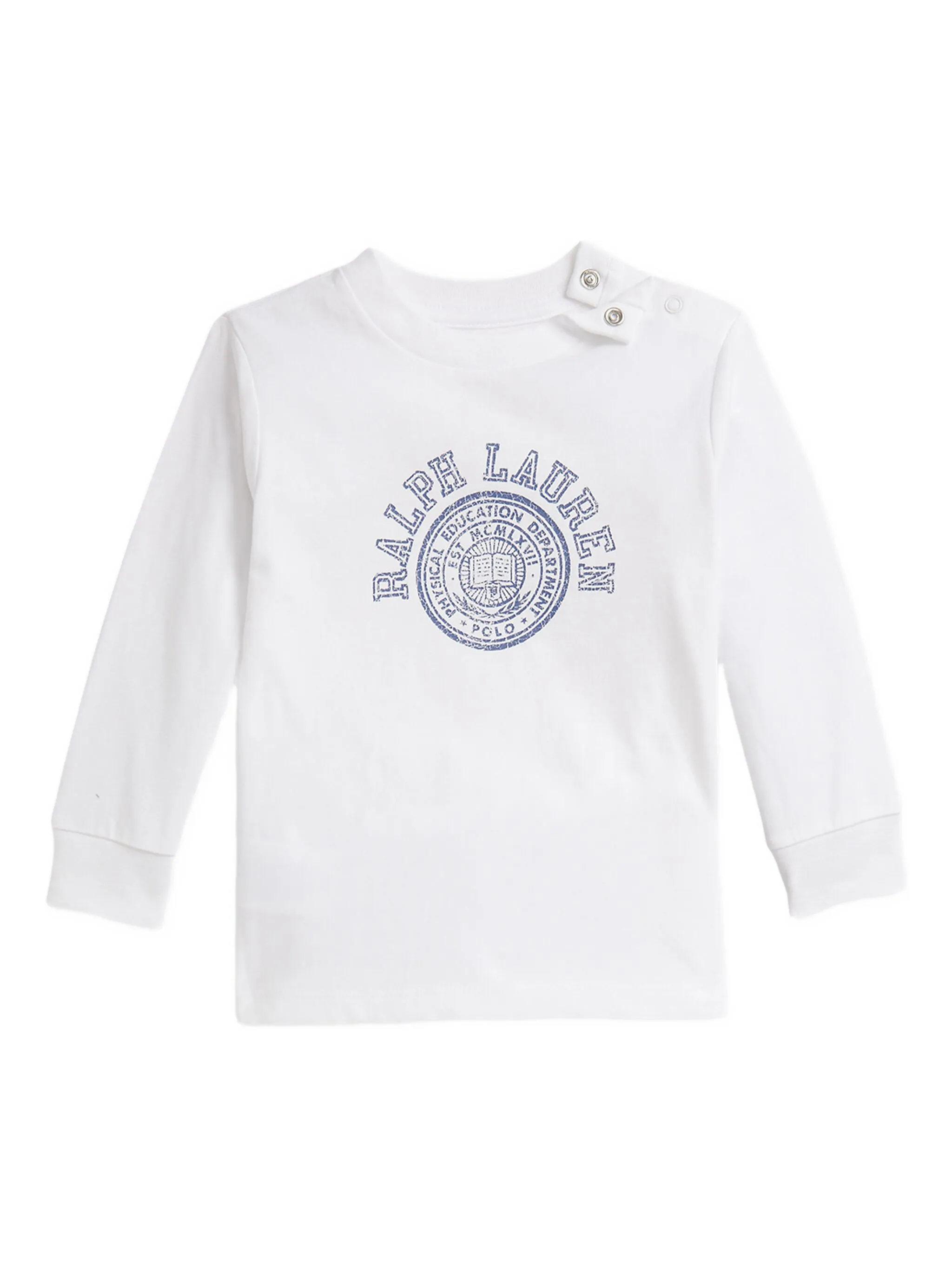 Спортивный костюм с логотипом Polo Ralph Lauren Kids, белый — фото 3