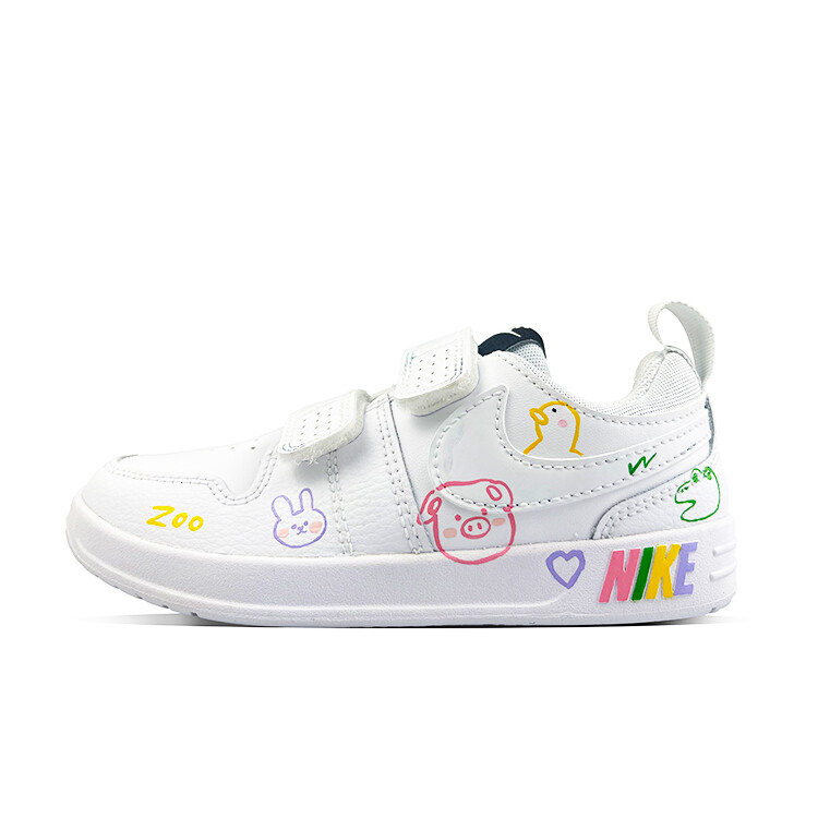 

Кроссовки для скейтбординга Pico Kids PS Low-top Multicolor Nike, белый