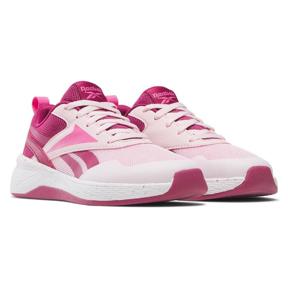 

Детские кроссовки для игр nano play от Reebok для малышей/подростков, pink/berry/white