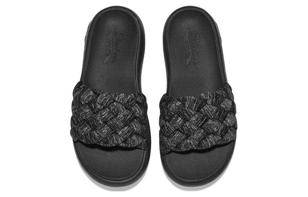 Тапочки arch fit Skechers, черный — фото 4