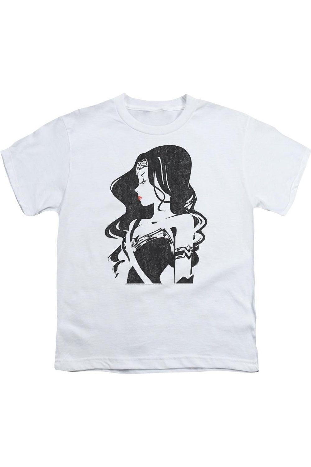 

Футболка с коротким рукавом для подростков "Лига справедливости" Gildan, белый