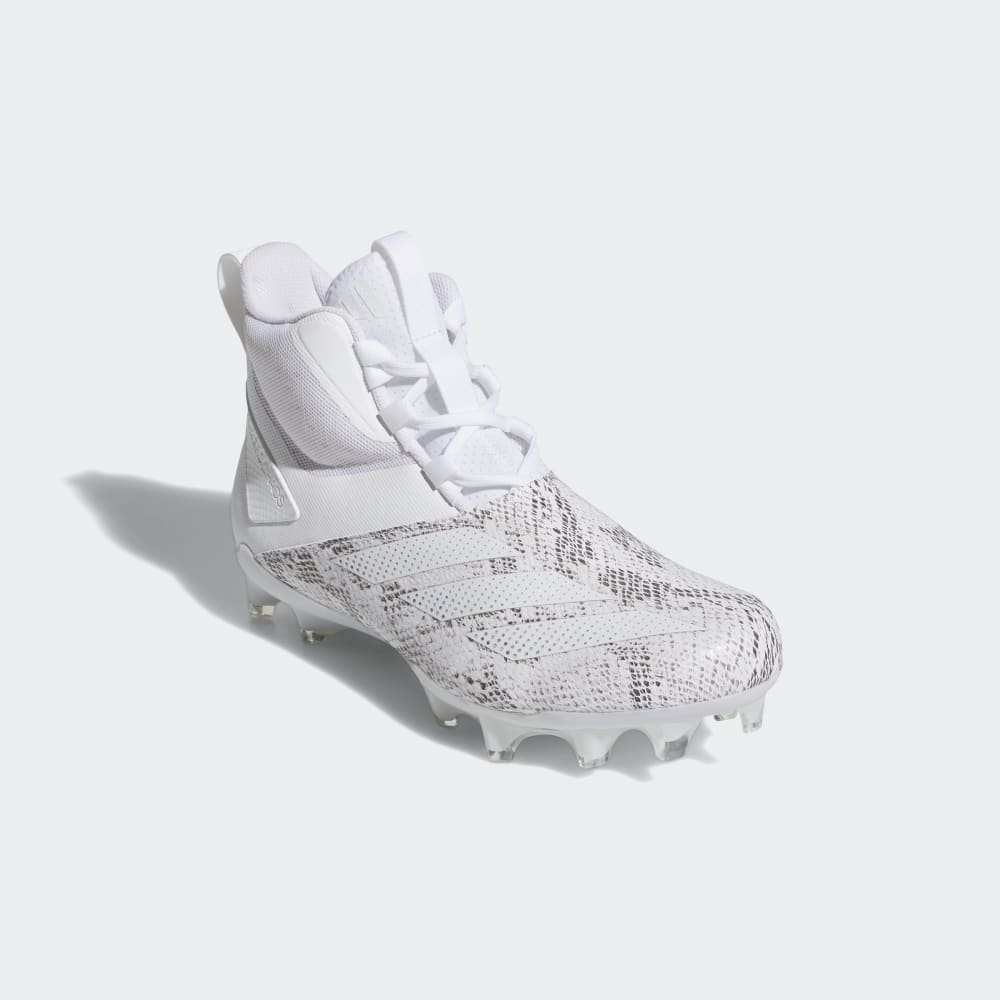 Бутсы Adidas Adizero Chaos Exotic Speed Football Lineman Cleats, цвет Cloud White/Cloud White/Cloud White — фото 4
