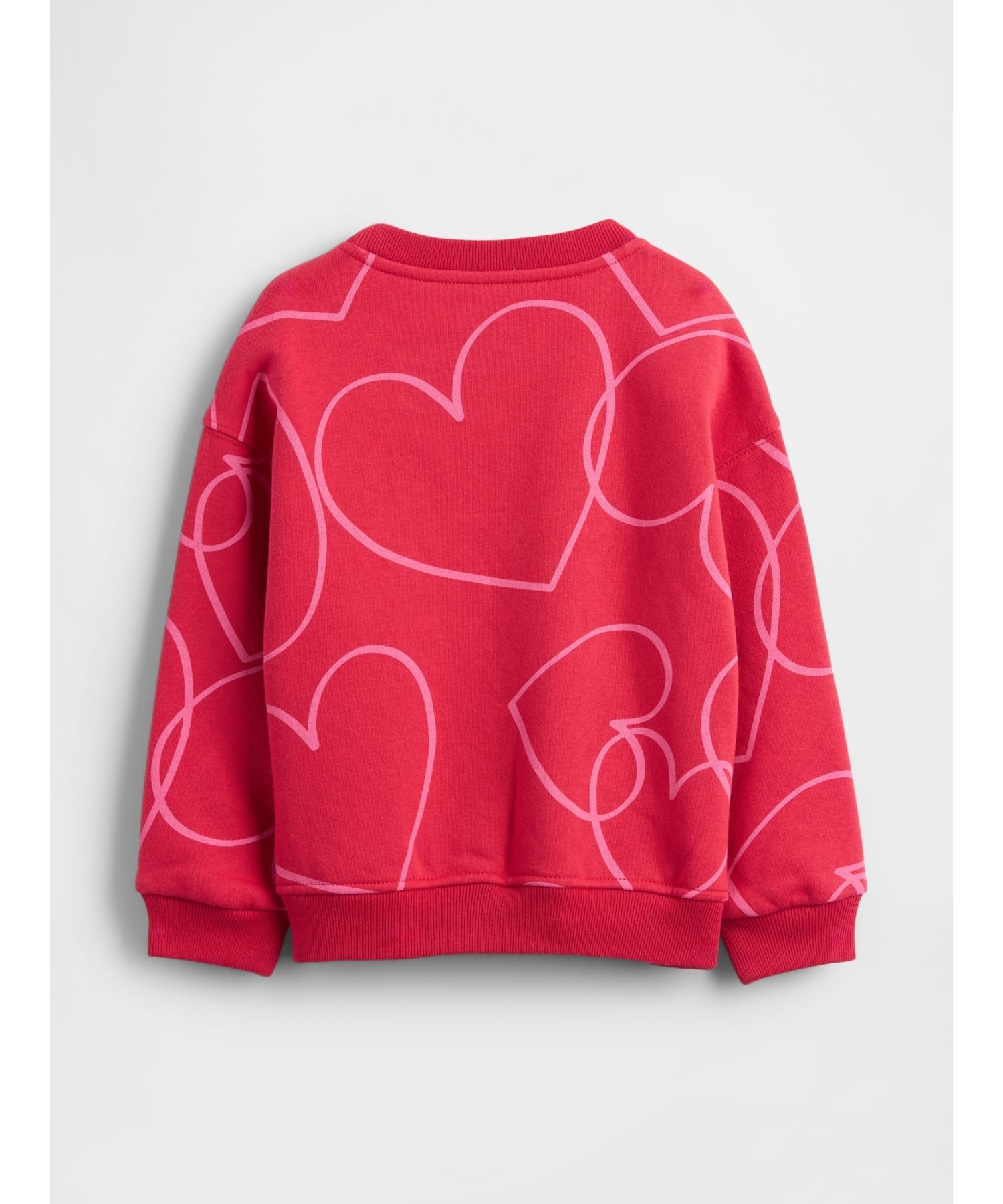 (K) Винтажная мягкая толстовка (для малышей/младенцев) GAP, MODERN_RED_HEART — фото 3