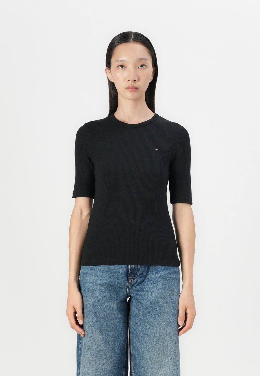 

Футболка Tommy Hilfiger SLIM, Black, Черный, Футболка Tommy Hilfiger SLIM, Black