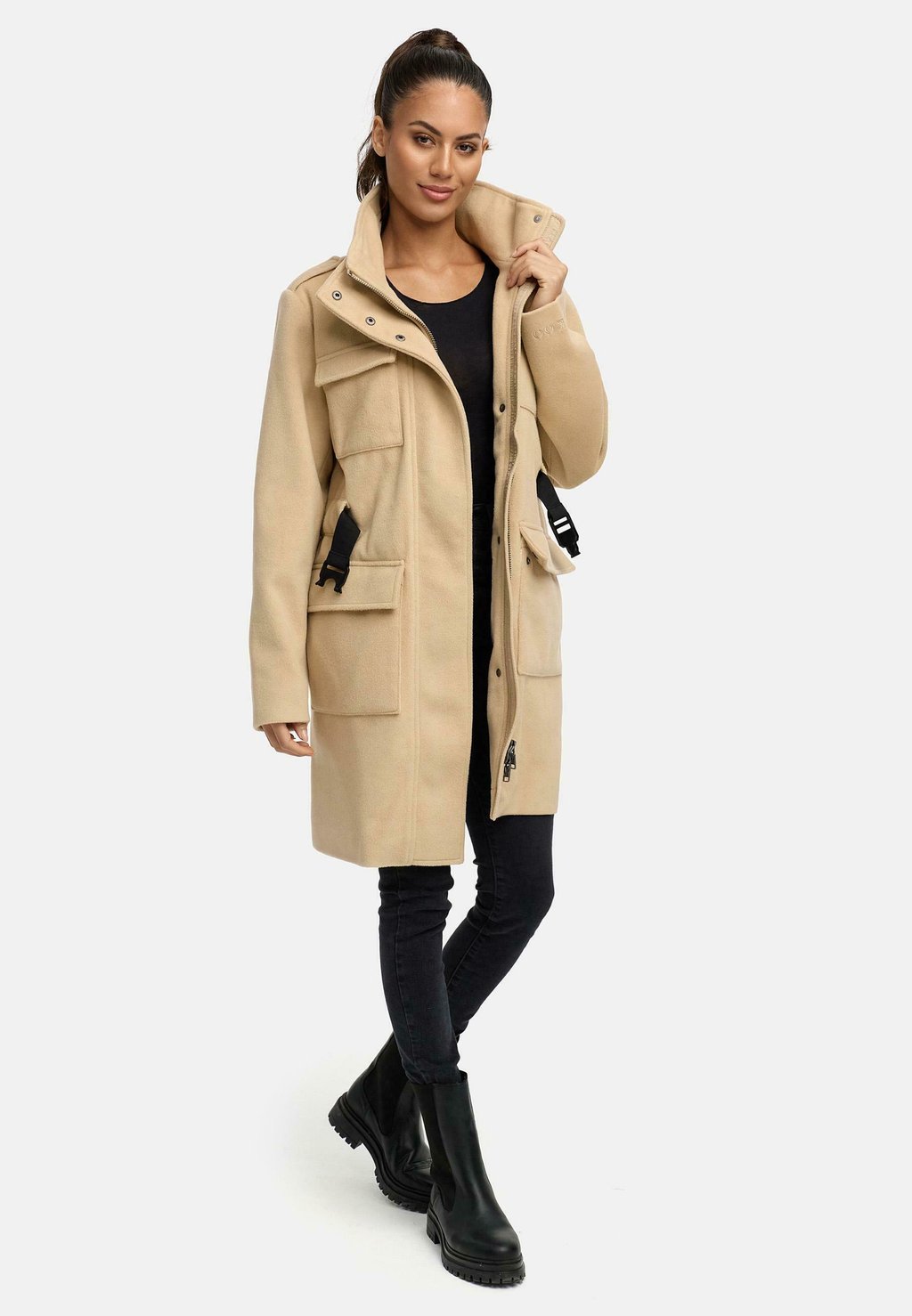 

Классическое пальто TANOKOO - Short coat Marikoo, бежевый