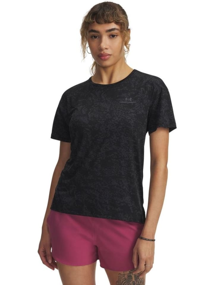 

Спортивная футболка Vanish Energy 2.0 Print T-Shirt черного цвета Under Armour