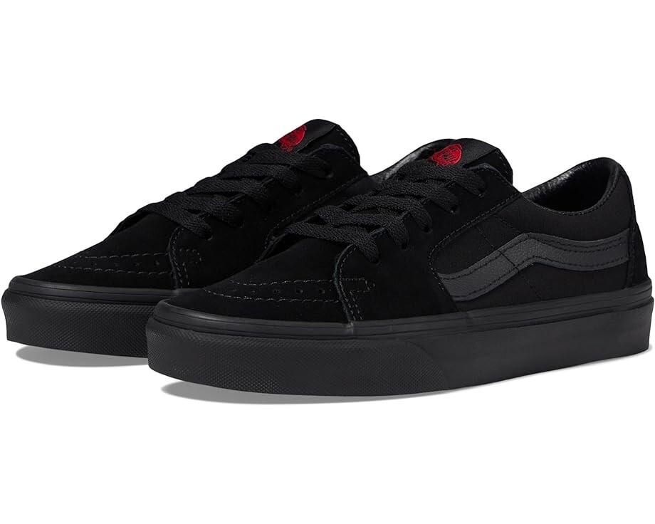 

Кроссовки Vans Sk8-Low, цвет Black/Black