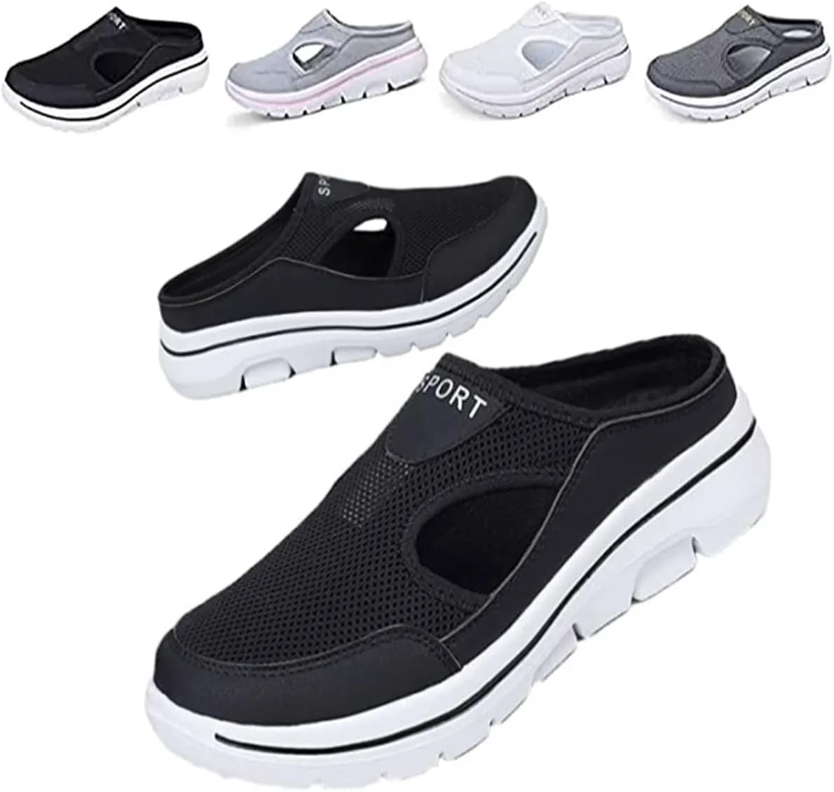 

Мужские комфортные дышащие спортивные сандалии PURRL Meaboots, спортивные сандалии Meaboots, сандалии Meaboots, повседневная уличная обувь с ортопедической поддержкой, нескользящие кроссовки для прогулок, обувь на шнуровке, черный